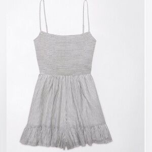 American Eagle Smocked Cutout Romper *size small